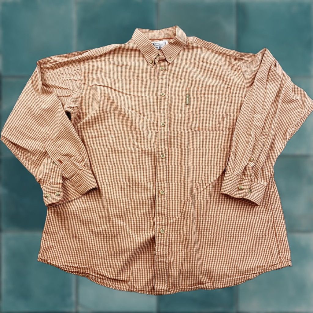 Vintage Columbia Button-Up Shirt Men’s XL Brown Size US XL / EU 56 / 4 - 1 Thumbnail