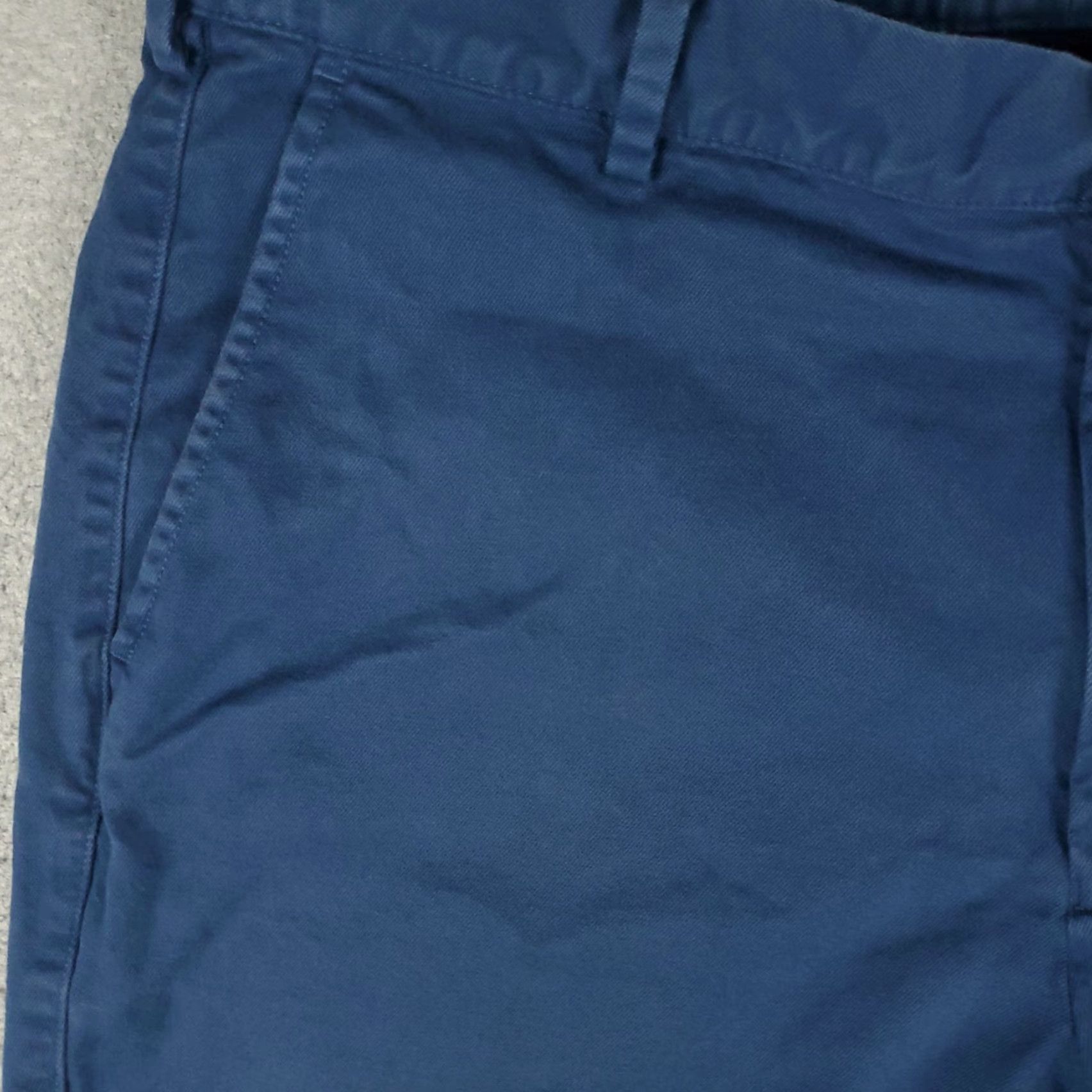 Peter Millar Peter Millar Shorts Mens Size 35 Blue Flat Front Chino Casual Golf FADED Size US 35 - 2 Thumbnail