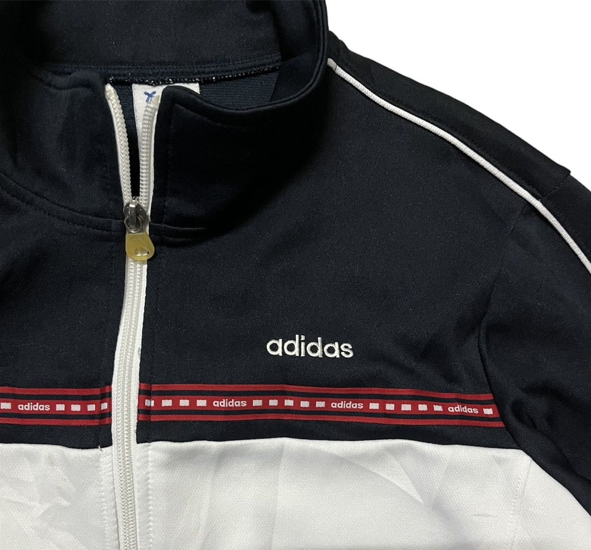 Adidas × Japanese Brand Adidas Zipper Sweater Size US M / EU 48-50 / 2 - 5 Thumbnail