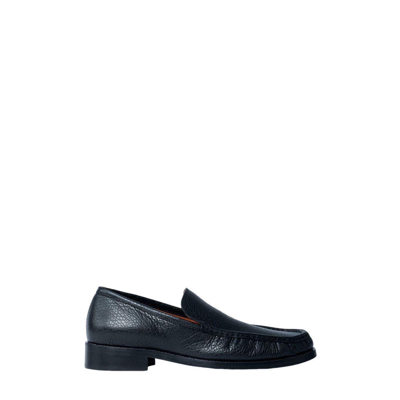 ACNE STUDIOS Men's Black Leather Loafers New (Men's size:US