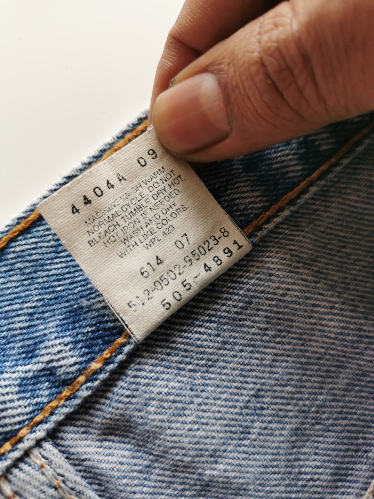 Levi's × Undercover Vintage Levis 505 Distressed Jeans Looklike Undercover Size US 32 / EU 48 - 12 Thumbnail