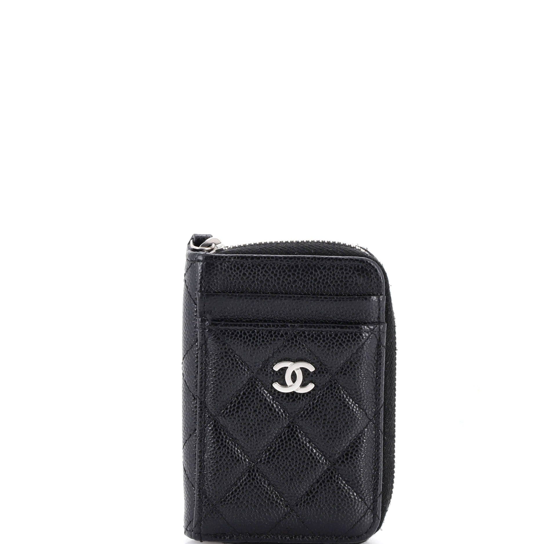 Chanel CC Card Holder Zip Coin Purse Size ONE SIZE - 1 Thumbnail