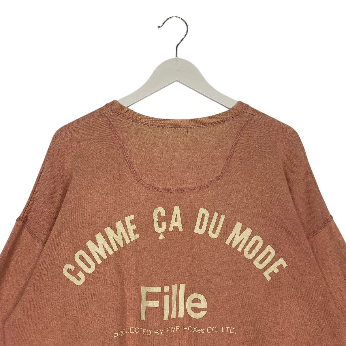 Other Vintage Comme Ca Du Mode Fille Sweatshirt Crewneck Brown Size US L / EU 52-54 / 3 - 5 Thumbnail