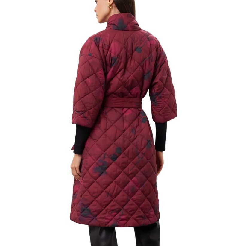 Hutch Hutch Mason Floral Short Sleeve Coat in Red Floral, Size L Size L / US 10 / IT 46 - 3 Thumbnail