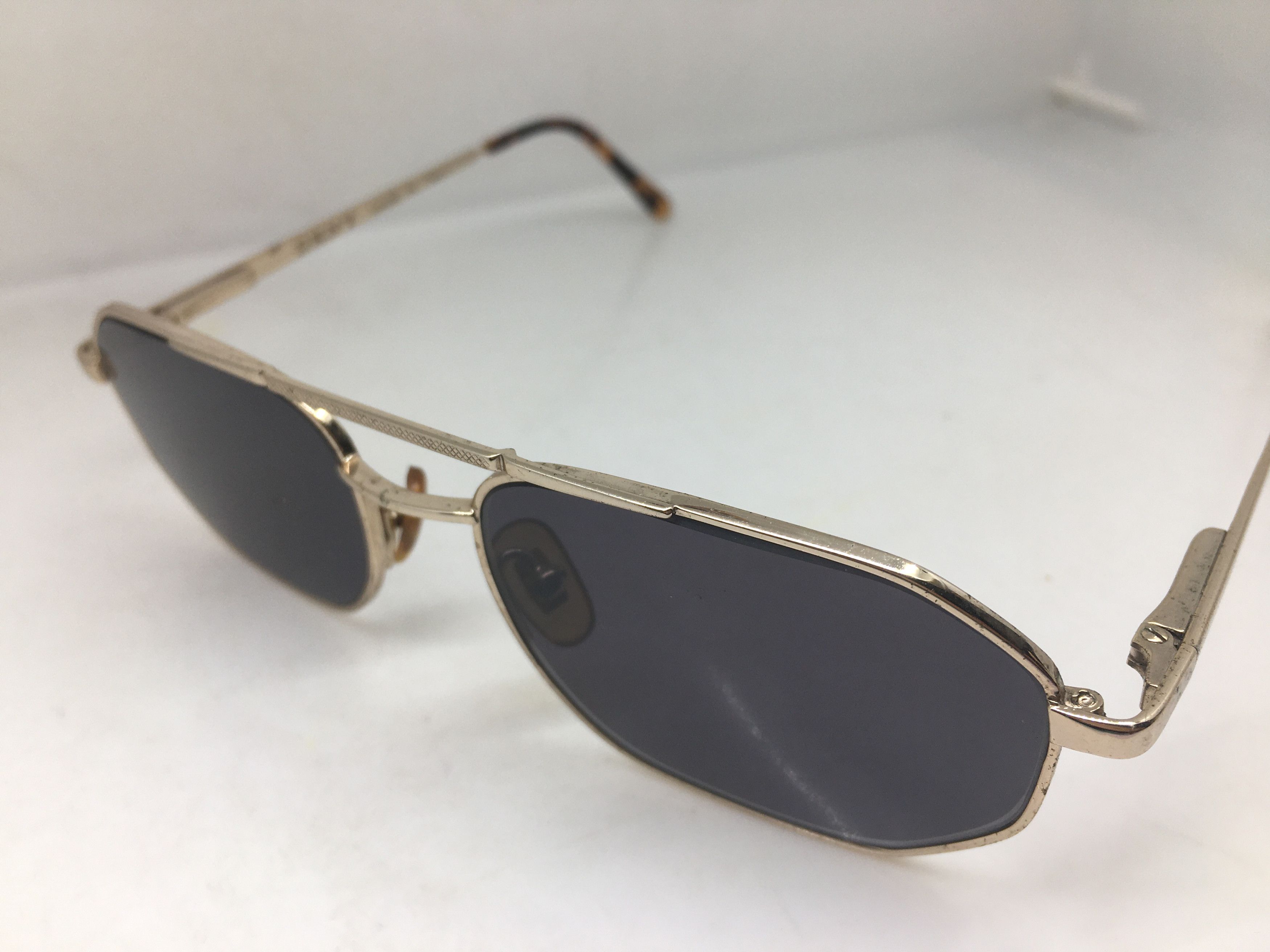 DKNY Dnky Mod 9606 Gold Sunglasses Frame Made in Italy Size ONE SIZE - 3 Thumbnail