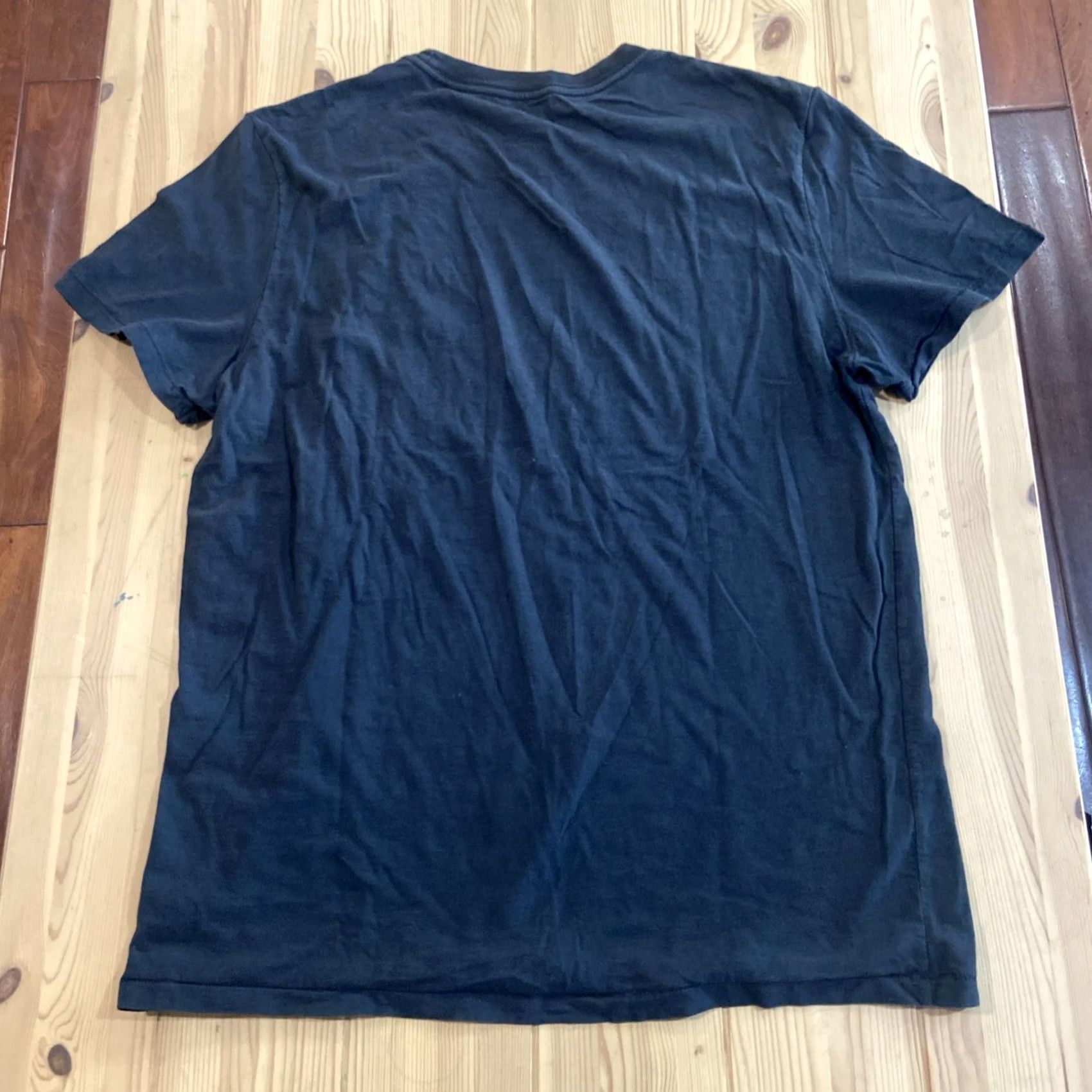 American Eagle Outfitters VINTAGE American Eagle Outfitters Shirt Men L Blue Patches Logo Short Sleeve Y2K Preppy 90s College USA Mens Size US L / EU 52-54 / 3 - 6 Thumbnail