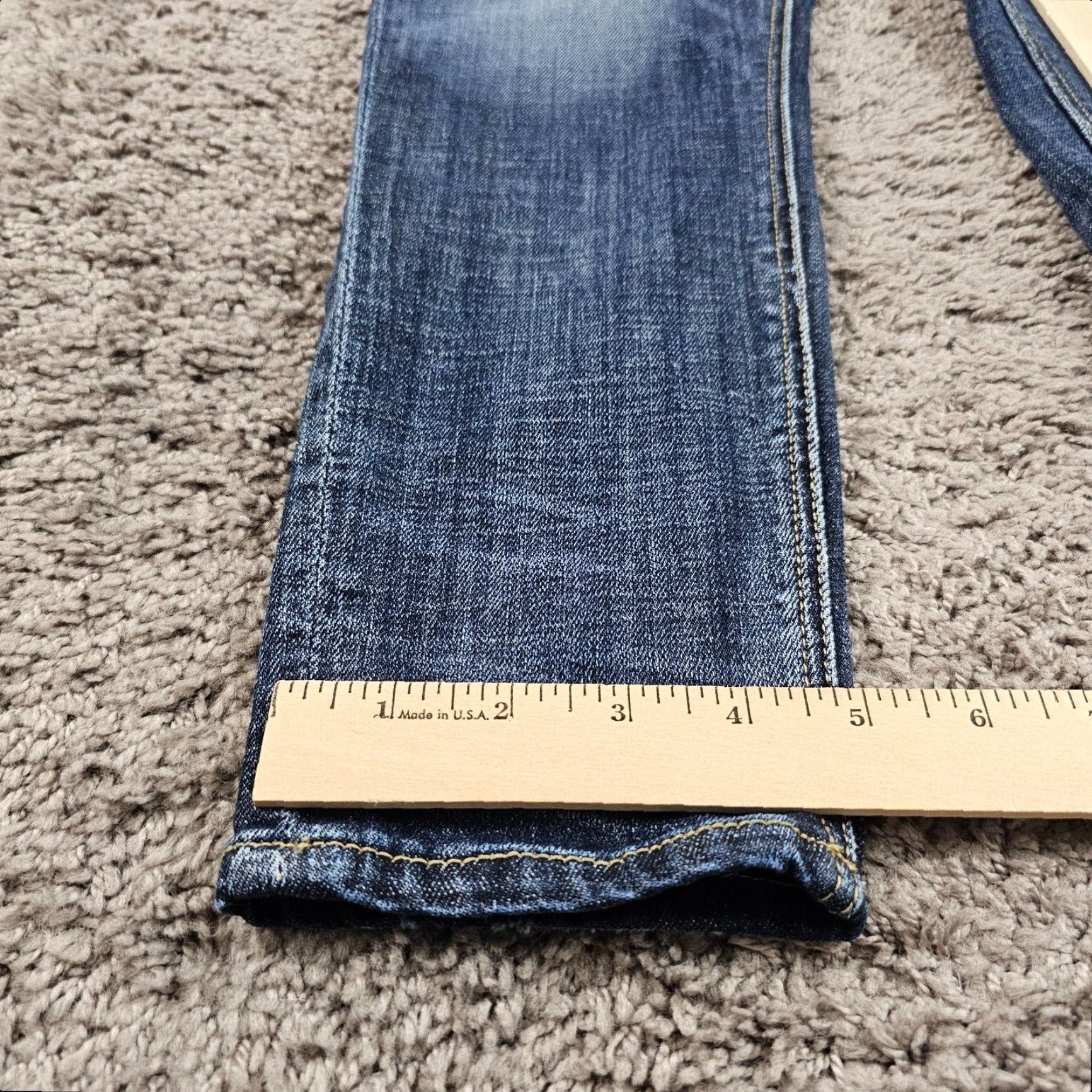 American Eagle Outfitters VINTAGE American Eagle Outfitters Womens Jeans Size 0 Tapered Mom Fit Dark Wash Denim Stretch Inseam 25 Inches Size 25" / US 0 / IT 36 - 7 Thumbnail