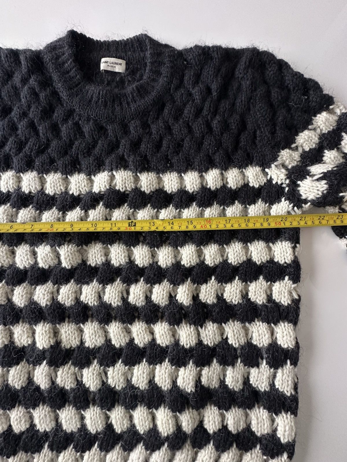 Saint Laurent Paris Saint Laurent Limited alpaca wool sweater Size US L / EU 52-54 / 3 - 3 Thumbnail