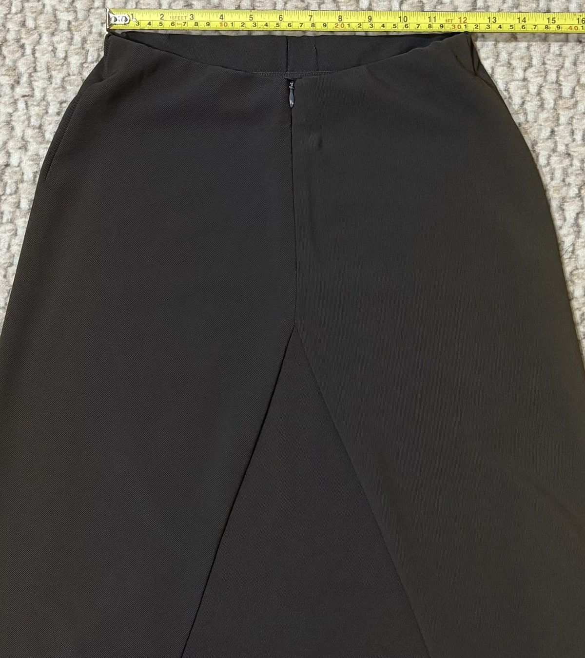 Issey Miyake Issey Miyake Japan Brown Faded Designer Skirt Size 24" / US 00 / IT 34 - 10 Thumbnail