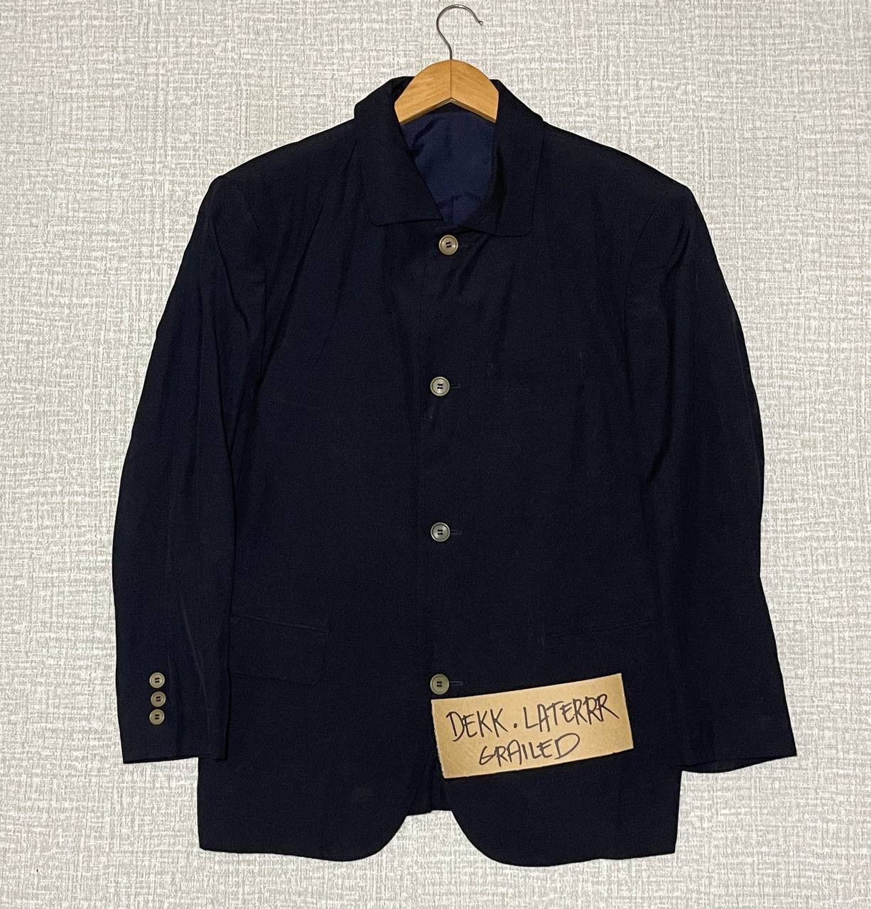 Issey Miyake × Japanese Brand Vintage Issey Miyake Men suit / Jacket Size 40S - 1 Thumbnail
