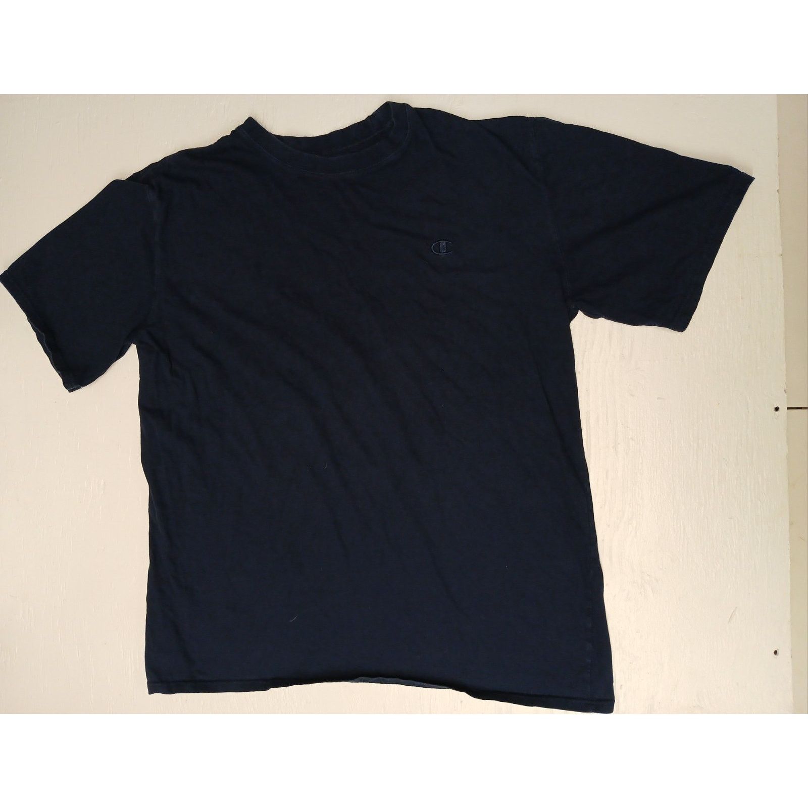 Champion Champion (2XL) Mens Navy Blue Crewneck Durable Cotton Shirt Size US XXL / EU 58 / 5 - 1 Thumbnail