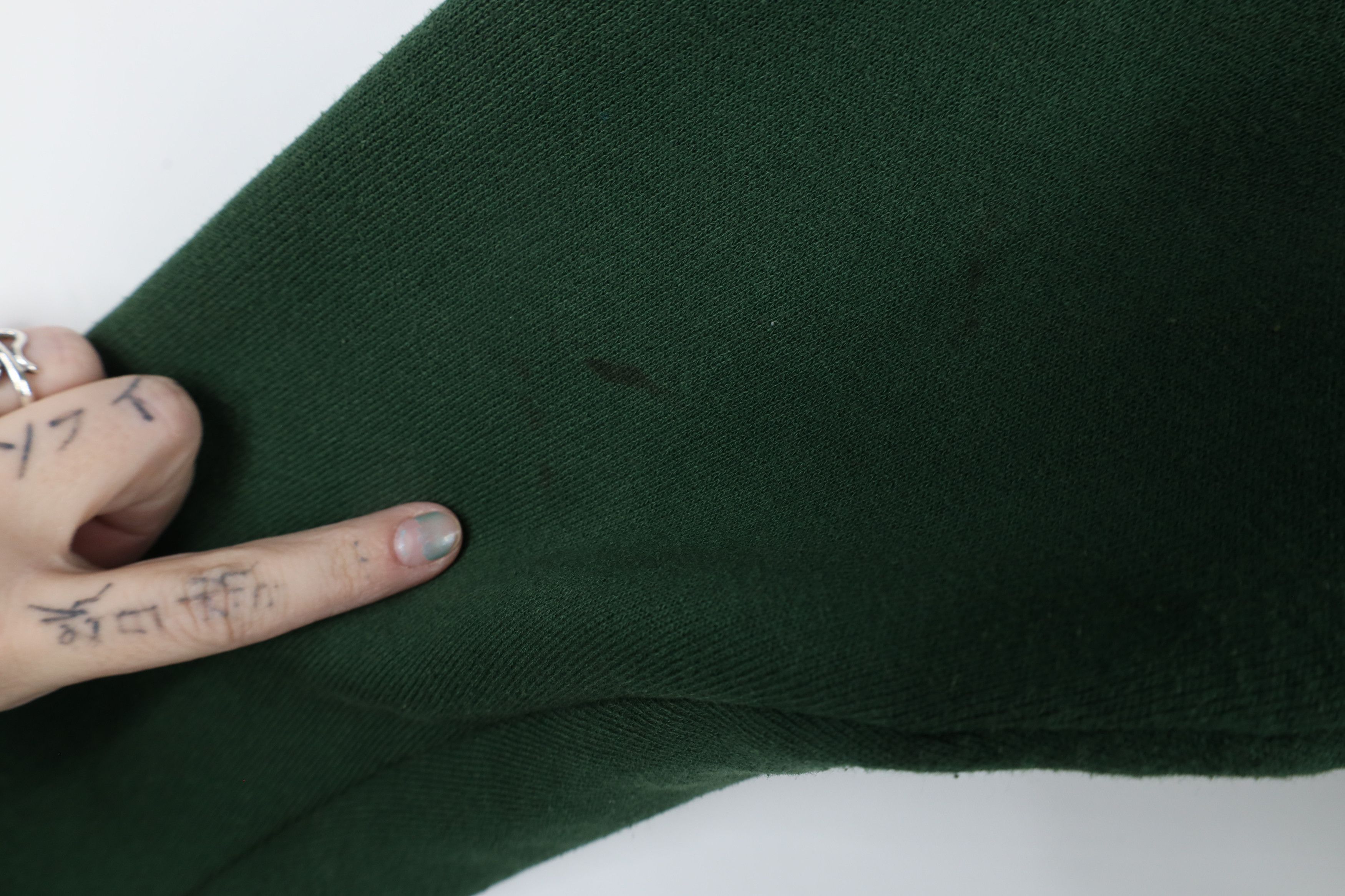 Vintage Vintage 90s Streetwear Out Miami Motors Hoodie Green USA Size US M / EU 48-50 / 2 - 8 Thumbnail