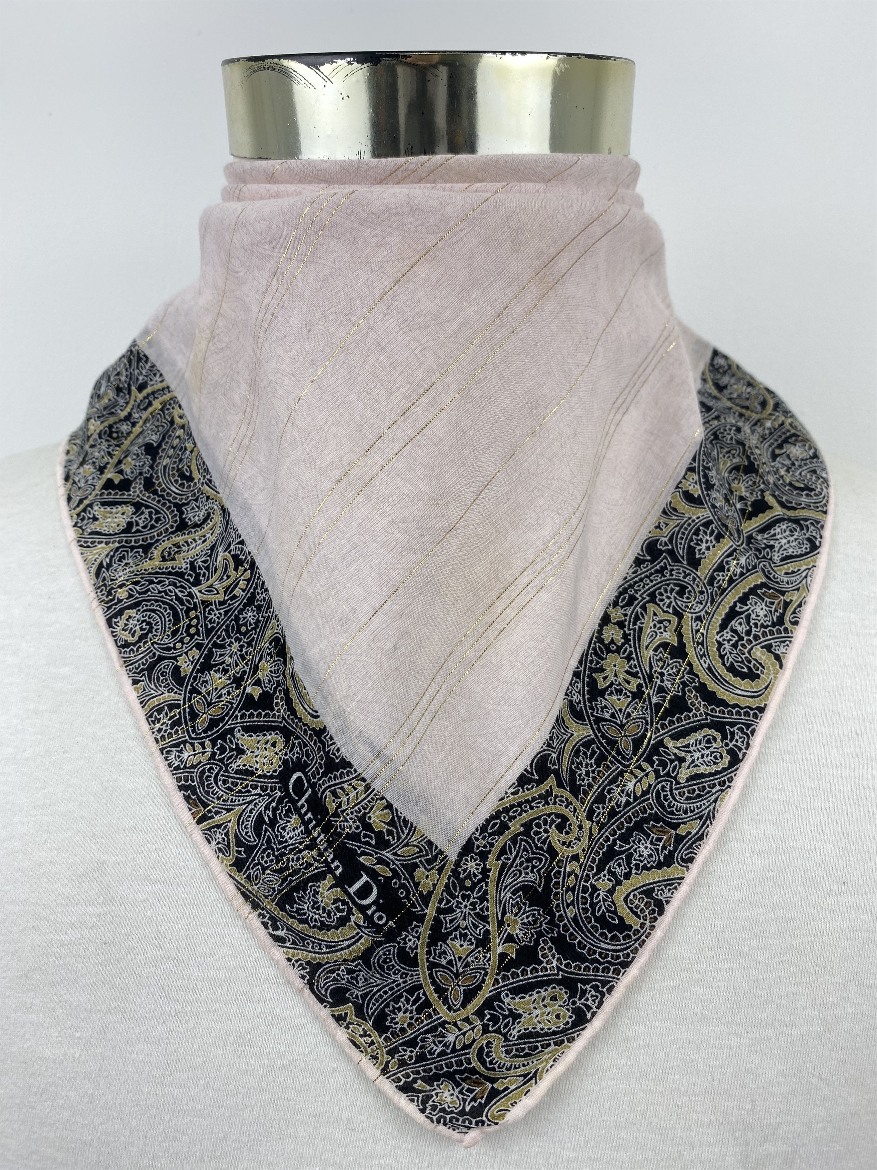 Christian Dior Monsieur Christian Dior Bandana / Handkerchief / Neckerchief HKC0702 Size ONE SIZE - 1 Preview