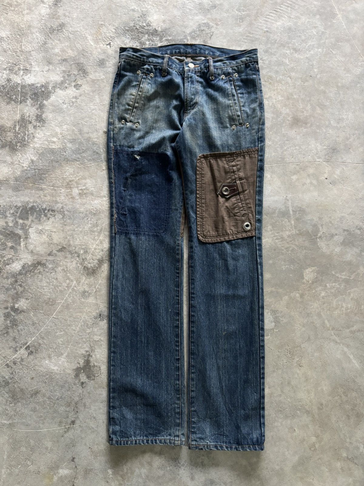 PPFM PPFM hybrid style cargo pocket tactical punk japanese grunge Size US 30 / EU 46 - 1 Thumbnail