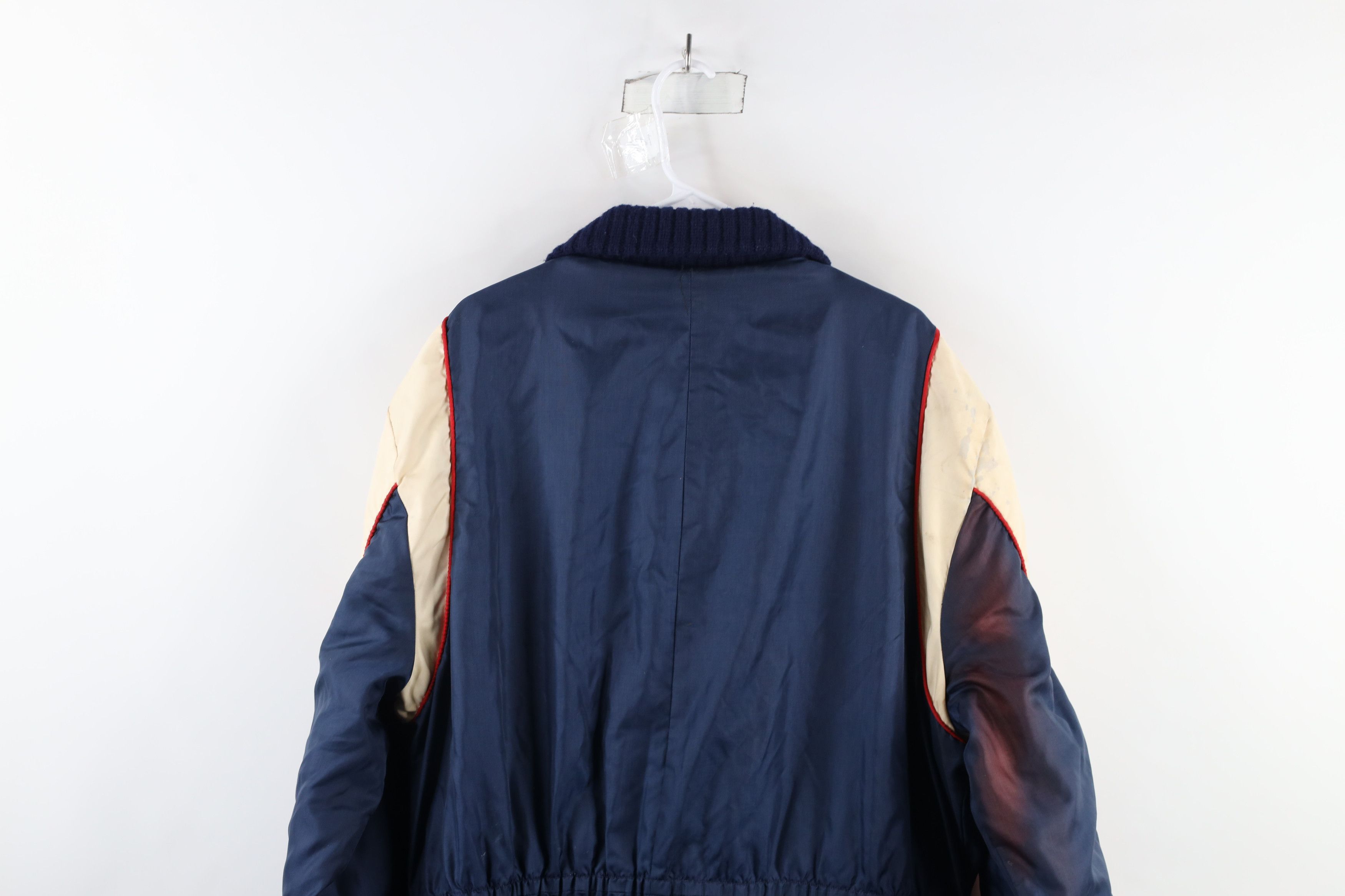 Vintage Vintage 70s Distressed Down Insulated Snowmobile Snow Suit Size US 38 / EU 54 - 14 Thumbnail