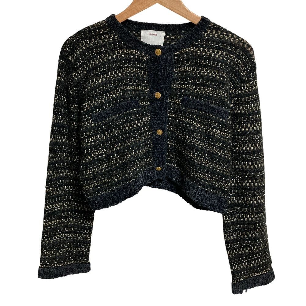 Other Other enrica Border Knit Cardigan Cotton Tops DUTY FREE for USA Size ONE SIZE - 1 Thumbnail