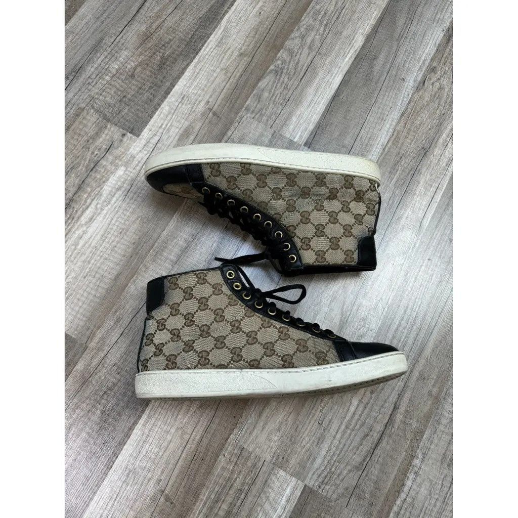 Gucci Gucci monogram shoes Size: 38.5 Size US 7.5 / IT 37.5 - 3 Thumbnail