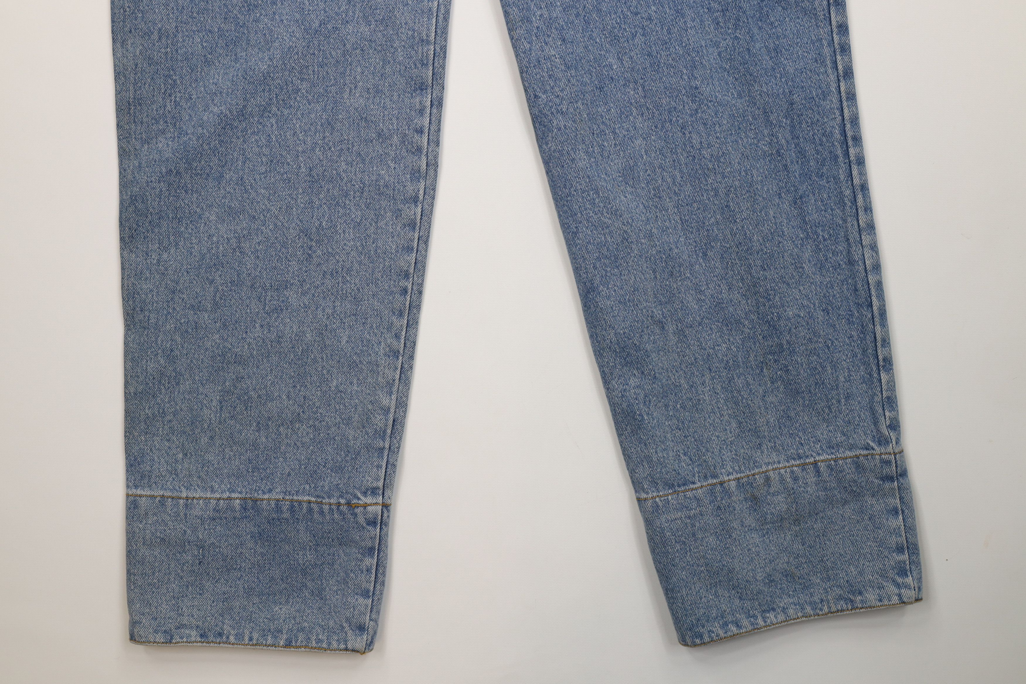 Vintage Deadstock Vintage 90s Streetwear Cuff Patch Skateboard Jeans Size US 33 - 18 Thumbnail