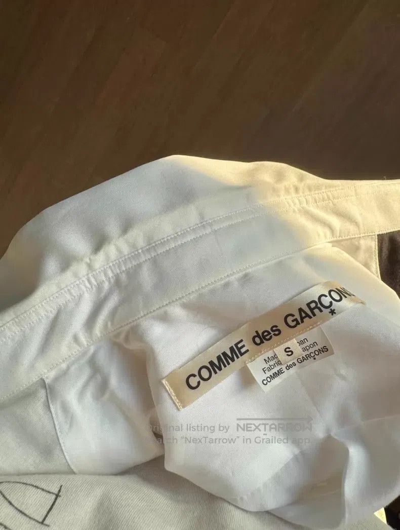 Comme des Garcons Comme Des Garcons Contrast Color Bow Tie Shirt Size S / US 4 / IT 40 - 5 Thumbnail
