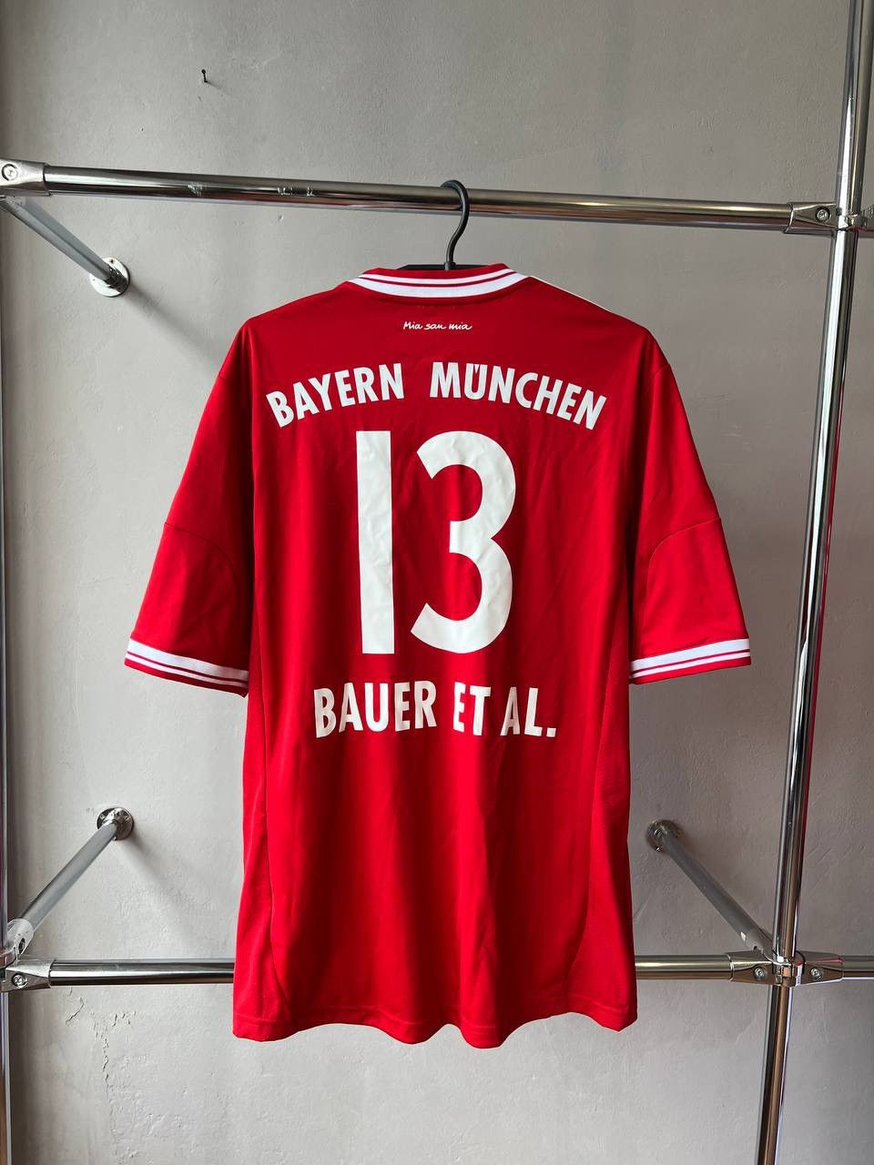 Adidas 2013/14 BAYERN MUNICH #13 HOME SOCCER FOOTBALL JERSEY SHIRT Size US L / EU 52-54 / 3 - 9 Thumbnail