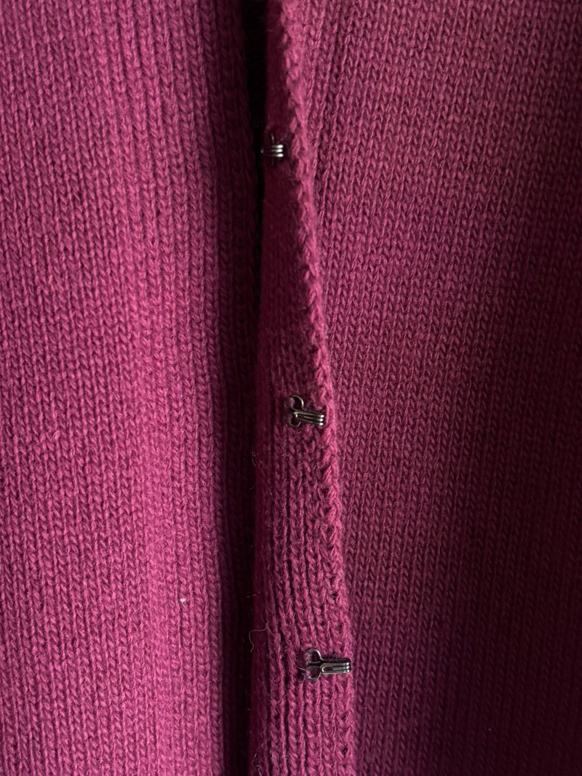 Comme des Garcons Homme Plus Comme Des Garçons | AW2000 Bordeaux Red Sweater Size US M / EU 48-50 / 2 - 6 Thumbnail
