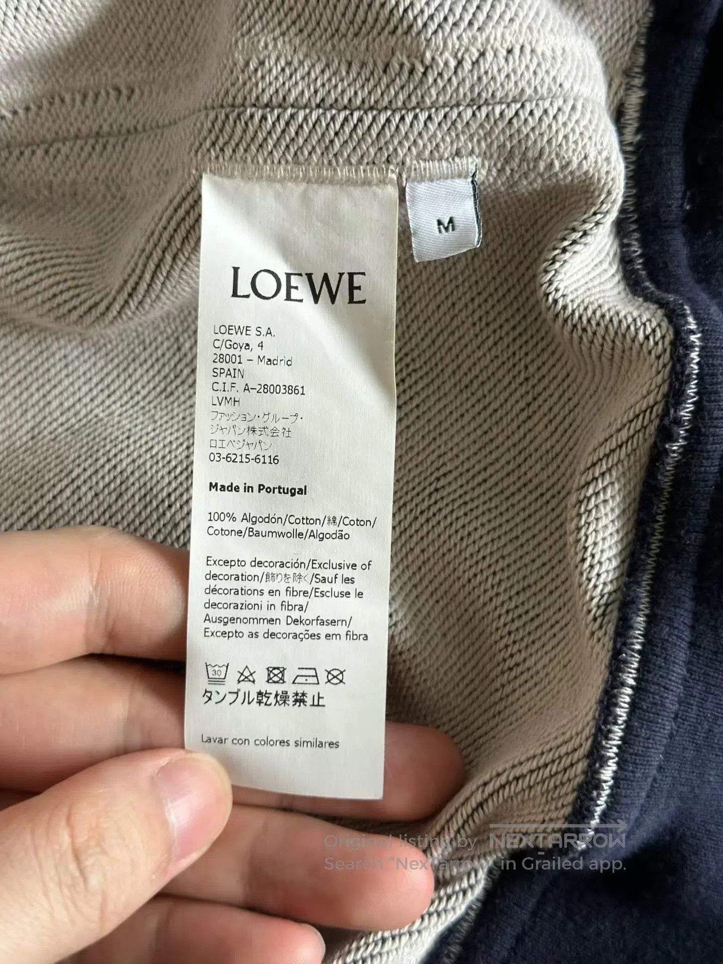 Loewe Loewe Hoodie| Size US M / EU 48-50 / 2 - 4 Thumbnail