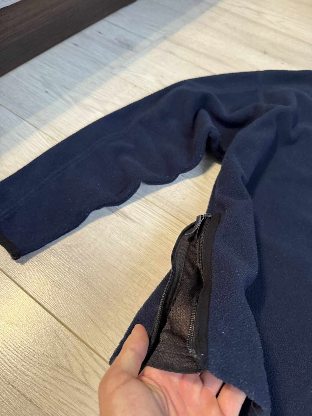 Nike × Vintage Vintage Y2K Nike Cozy Fleece Sherpa Jacket Swoosh logo 90’s Size US M / EU 48-50 / 2 - 4 Thumbnail