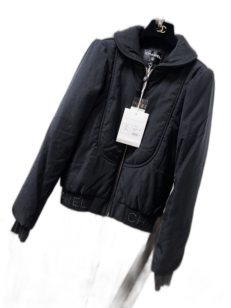 Chanel Chanel Coco Neige Black Puffer Jacket Size M / US 6-8 / IT 42-44 - 1 Thumbnail