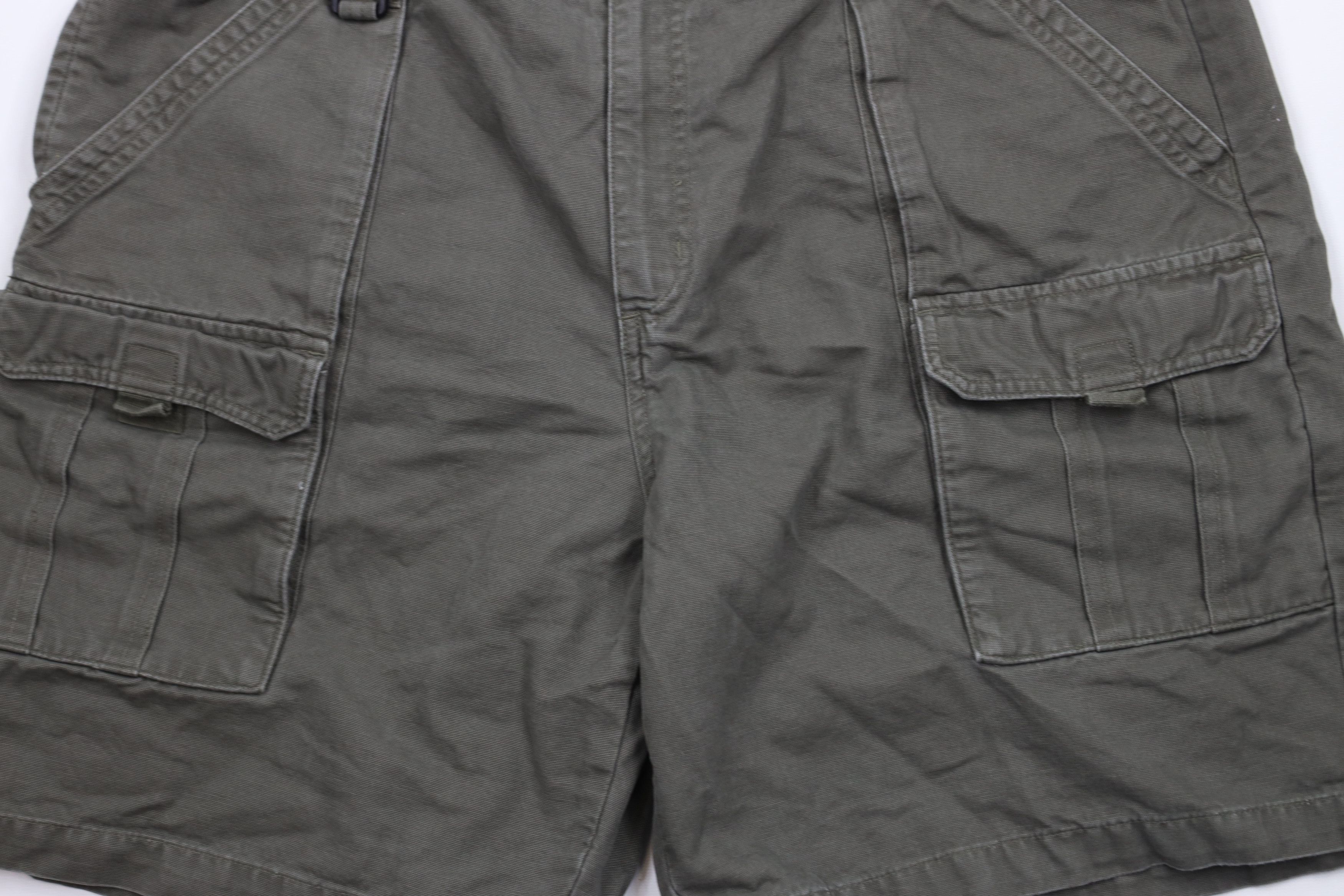 Columbia × Vintage Vintage Columbia Spell Above Knee Canvas Cargo Shorts Green Size US 40 / EU 56 - 3 Thumbnail