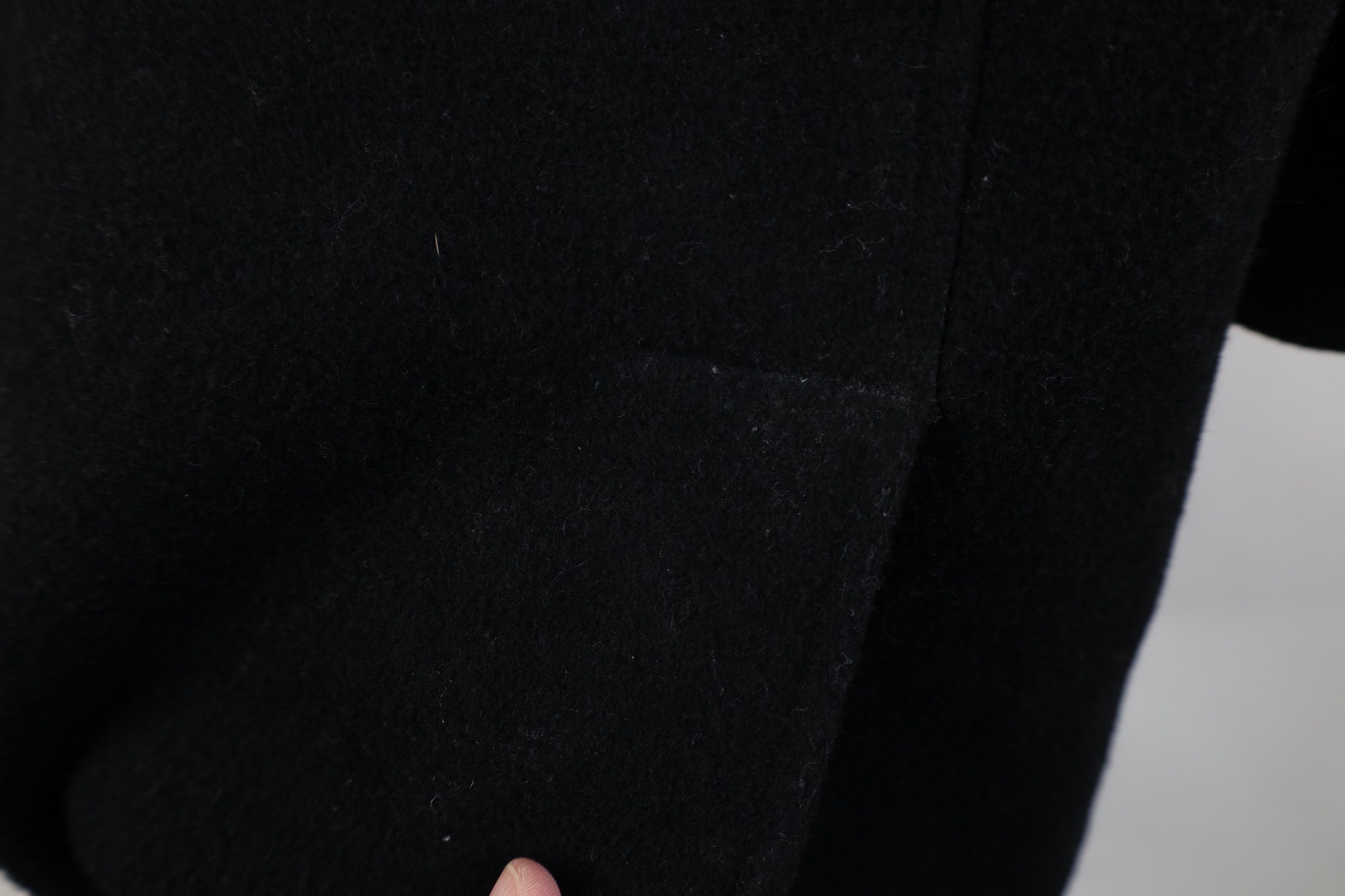 J.Crew Vintage Y2K J Crew Faded Wool Button Jacket Coat Black Size M / US 6-8 / IT 42-44 - 12 Thumbnail