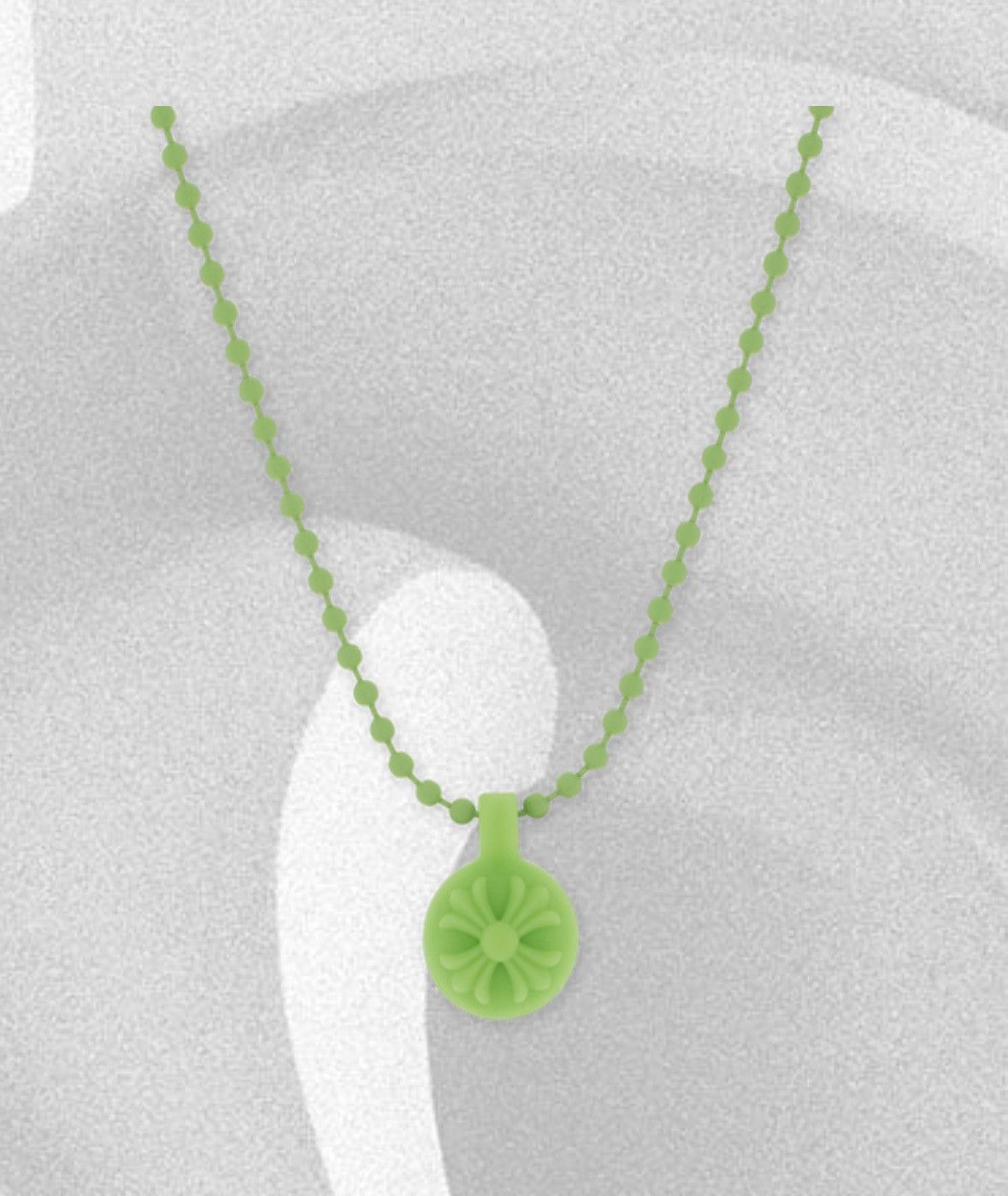 Chrome Hearts Chrome hearts Silichrome Crossball Charm in Green Size ONE SIZE - 1 Thumbnail