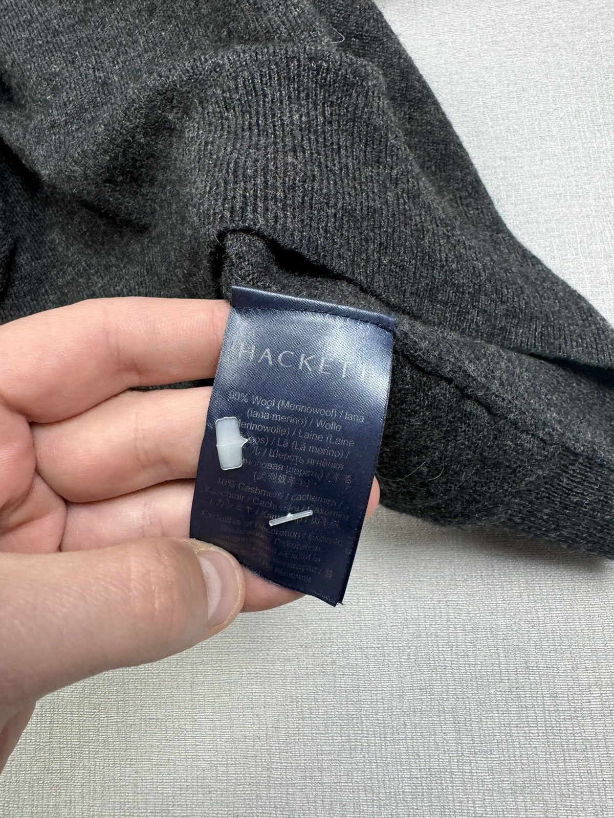 Hackett Men’s Hackett London Crew Neck Sweater Pullover size XL Size US XL / EU 56 / 4 - 5 Thumbnail