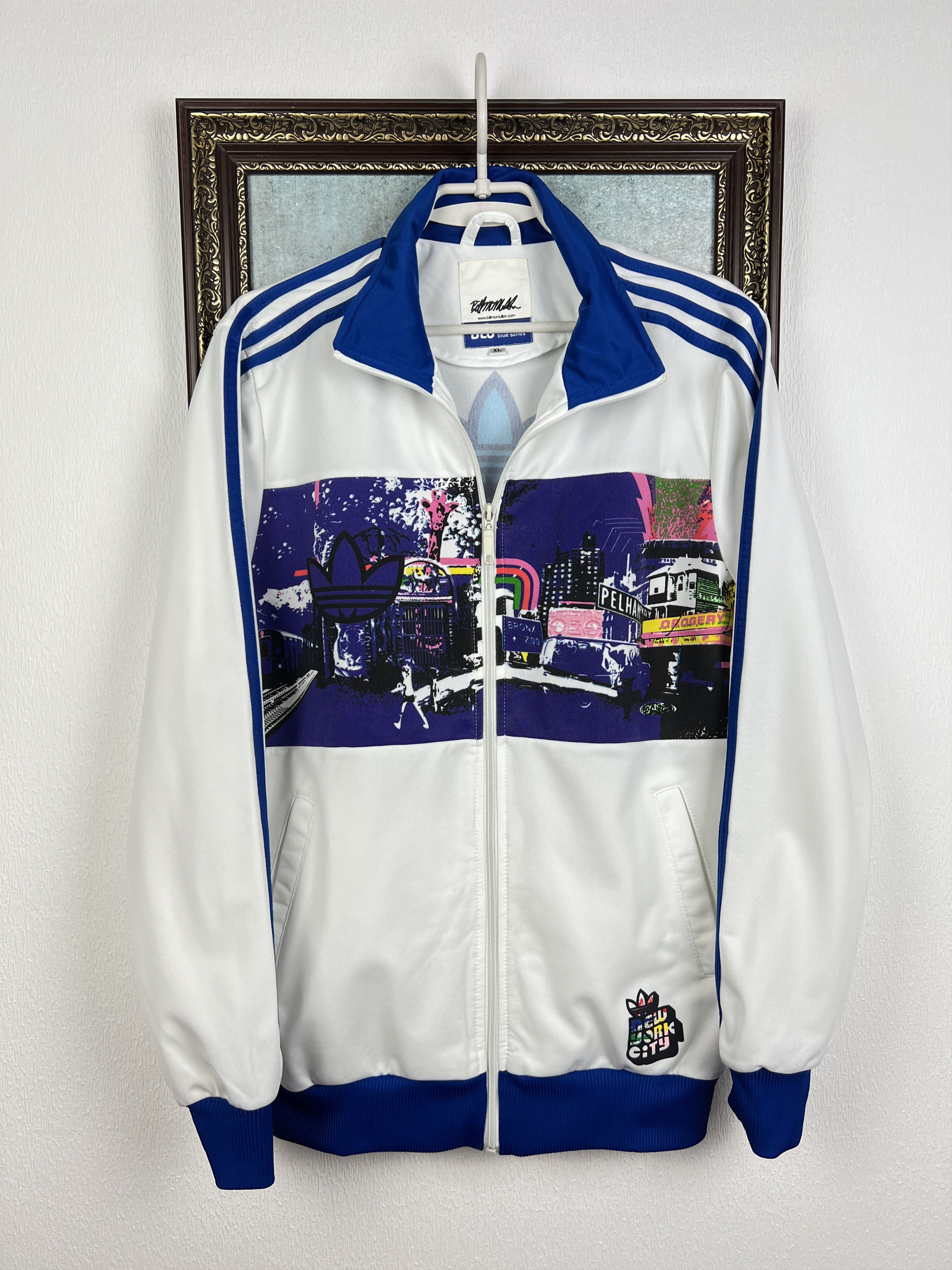 Adidas AdidasxBill McMullen Adicolour BL6 NYC Bronx TrackTop Jacket Size US XL / EU 56 / 4 - 1 Thumbnail
