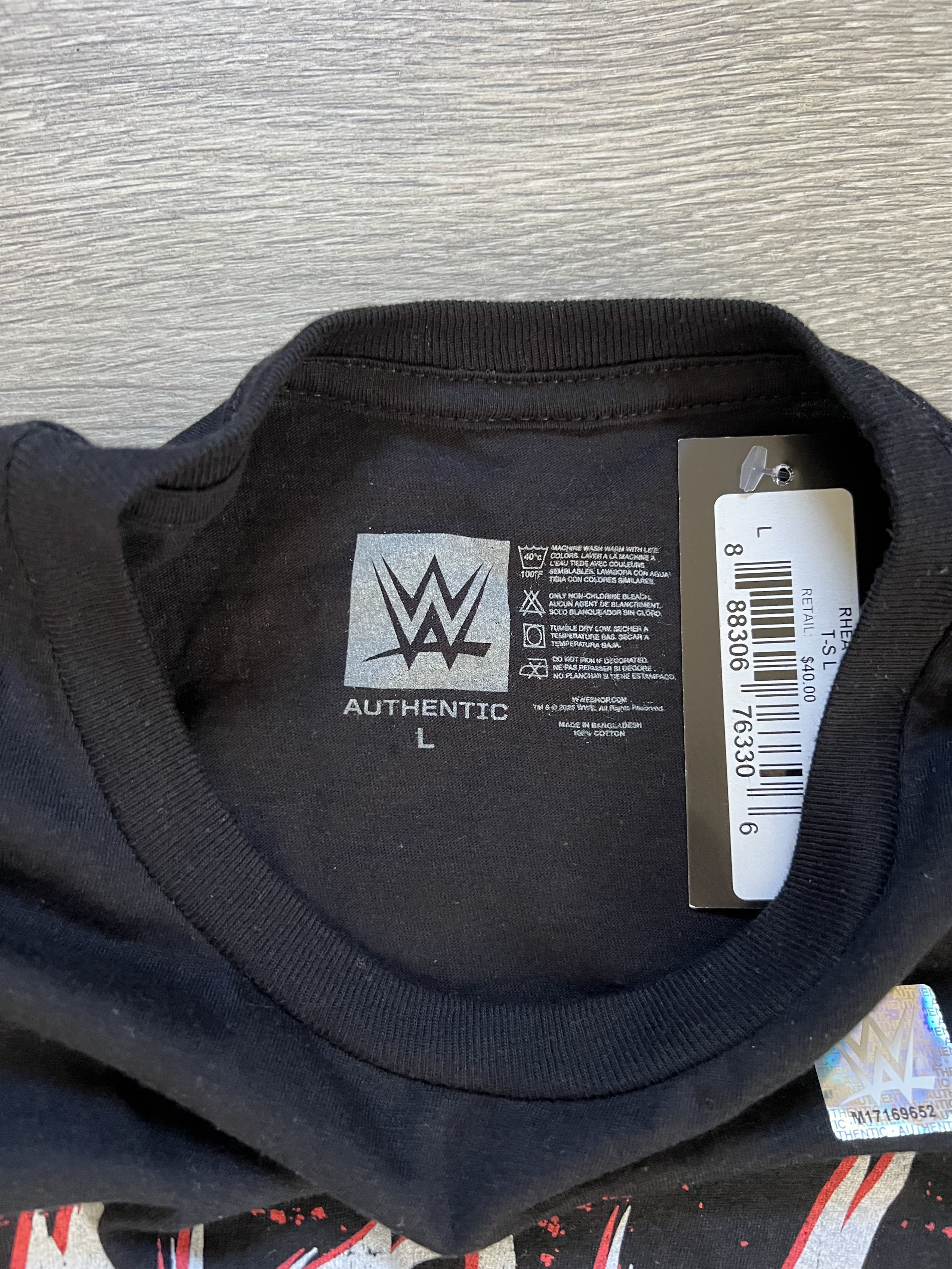WWE WWE Rhea Ripley Fanatics Fest 2025 EXCLUSIVE T-Shirt Size US L / EU 52-54 / 3 - 3 Thumbnail