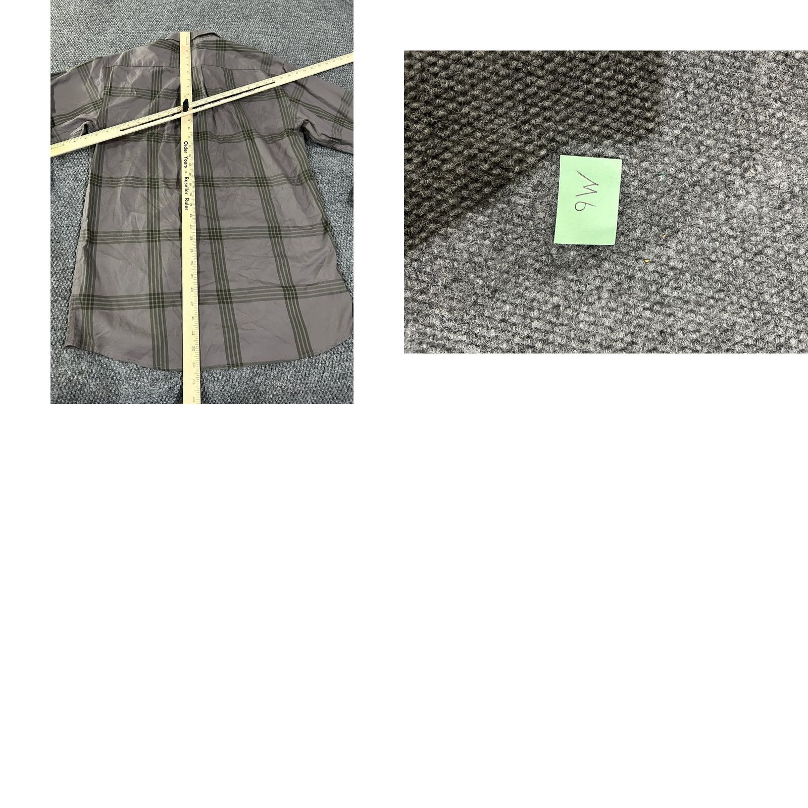 Vintage Southern Marsh Button-Up Shirt Mens M Gray Green Plaid Long Sleeve Casual Size US M / EU 48-50 / 2 - 8 Thumbnail