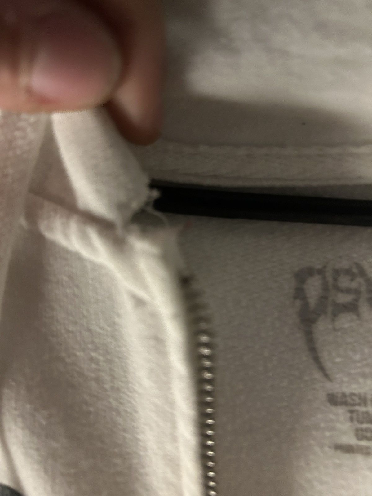Japanese Brand White & Black Psycho hoodie Size US XL / EU 56 / 4 - 4 Thumbnail