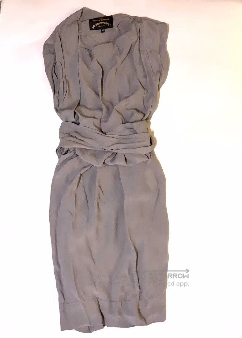 Vivienne Westwood Vivienne Westwood Gray Maxi Dress Size S / US 4 / IT 40 - 2 Thumbnail