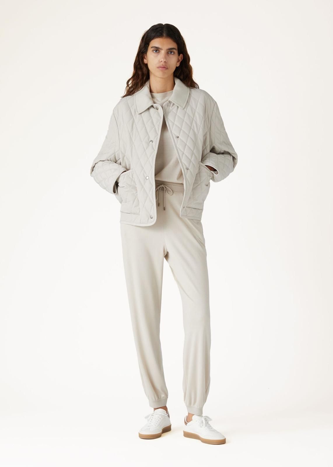Loro Piana o1srvl11e0125 FAO0597 Yasu Blouson Jacket in Light Beige Size L / US 10 / IT 46 - 6 Thumbnail