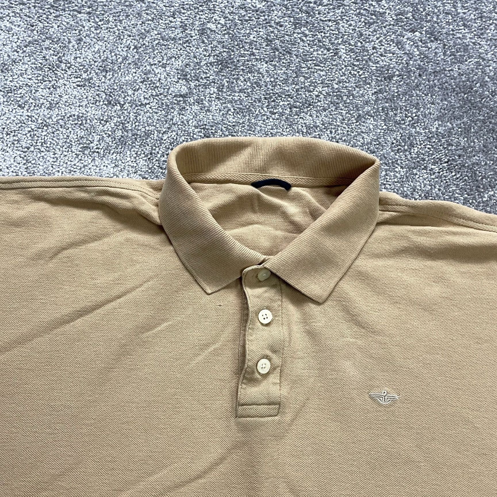 Dockers DOCKERS Polo Shirt Mens 2XL Brown Short Sleeve Active Golf Casual Outdoor Regular Fit Size US XXL / EU 58 / 5 - 3 Thumbnail