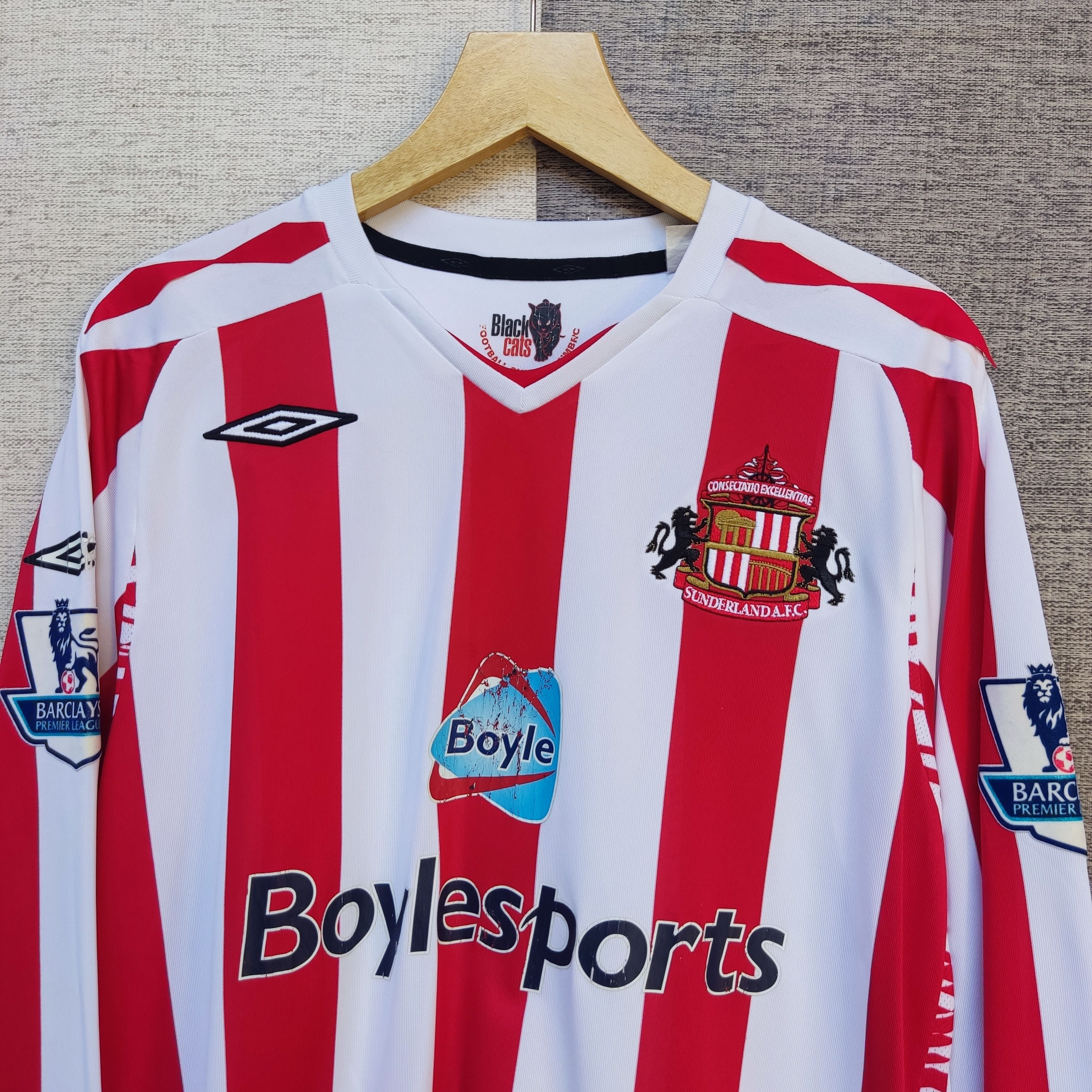 Umbro Football jersey SUNDERLAND A.F.C 2008/09 Kieran Ricardson Size US L / EU 52-54 / 3 - 3 Thumbnail