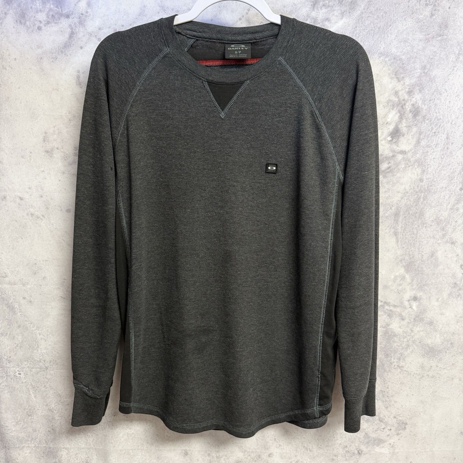 Oakley Oakley Thermal Long Sleeve Shirt Mens Small Gray Skate Stree Size US S / EU 44-46 / 1 - 1 Thumbnail