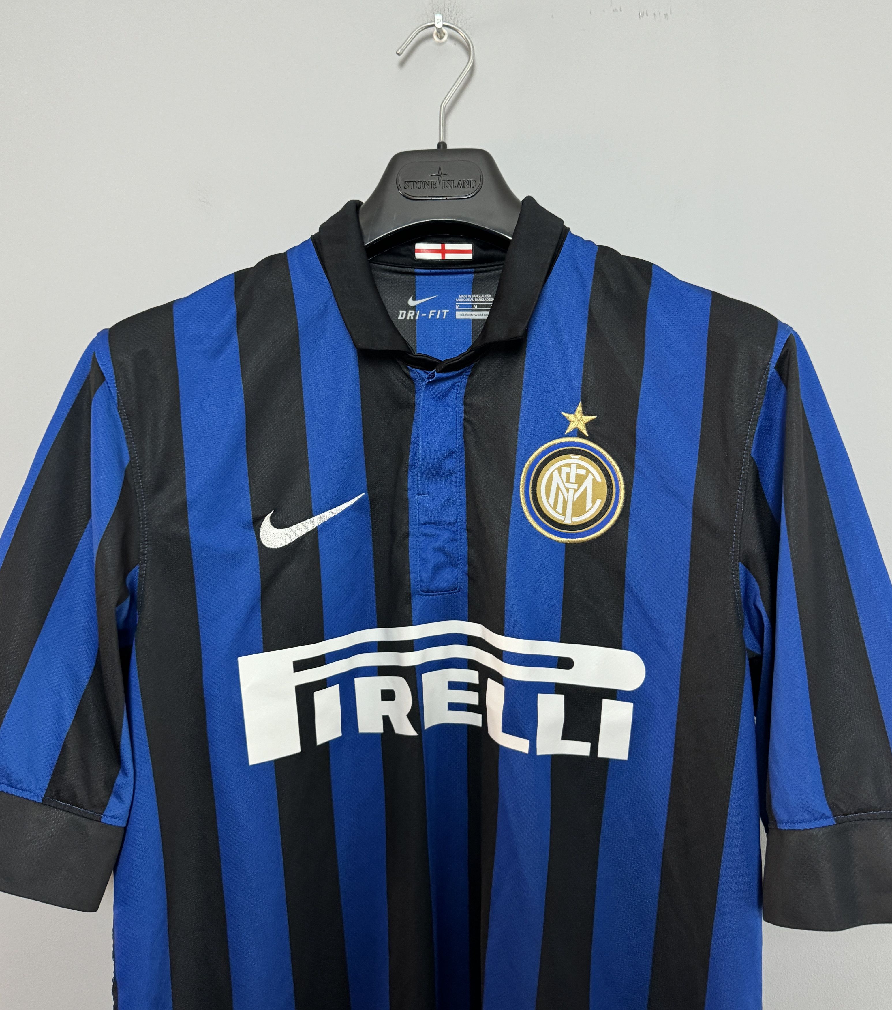 Nike Inter Milan 2011 2012 Home Soccer Jersey Football Shirt Sz M Size US M / EU 48-50 / 2 - 2 Thumbnail