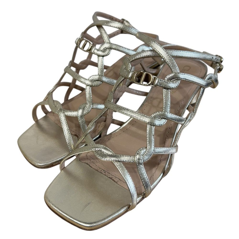 Dior Dior Christian Dior CD Logo Leather Sandals Leather Shoes DUTY FREE for USA Size ONE SIZE - 1 Thumbnail