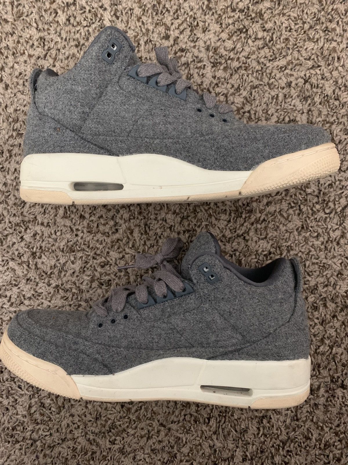 Jordan Brand Air Jordan 3 Retro Wool Size US 9.5 / EU 42-43 - 2 Thumbnail