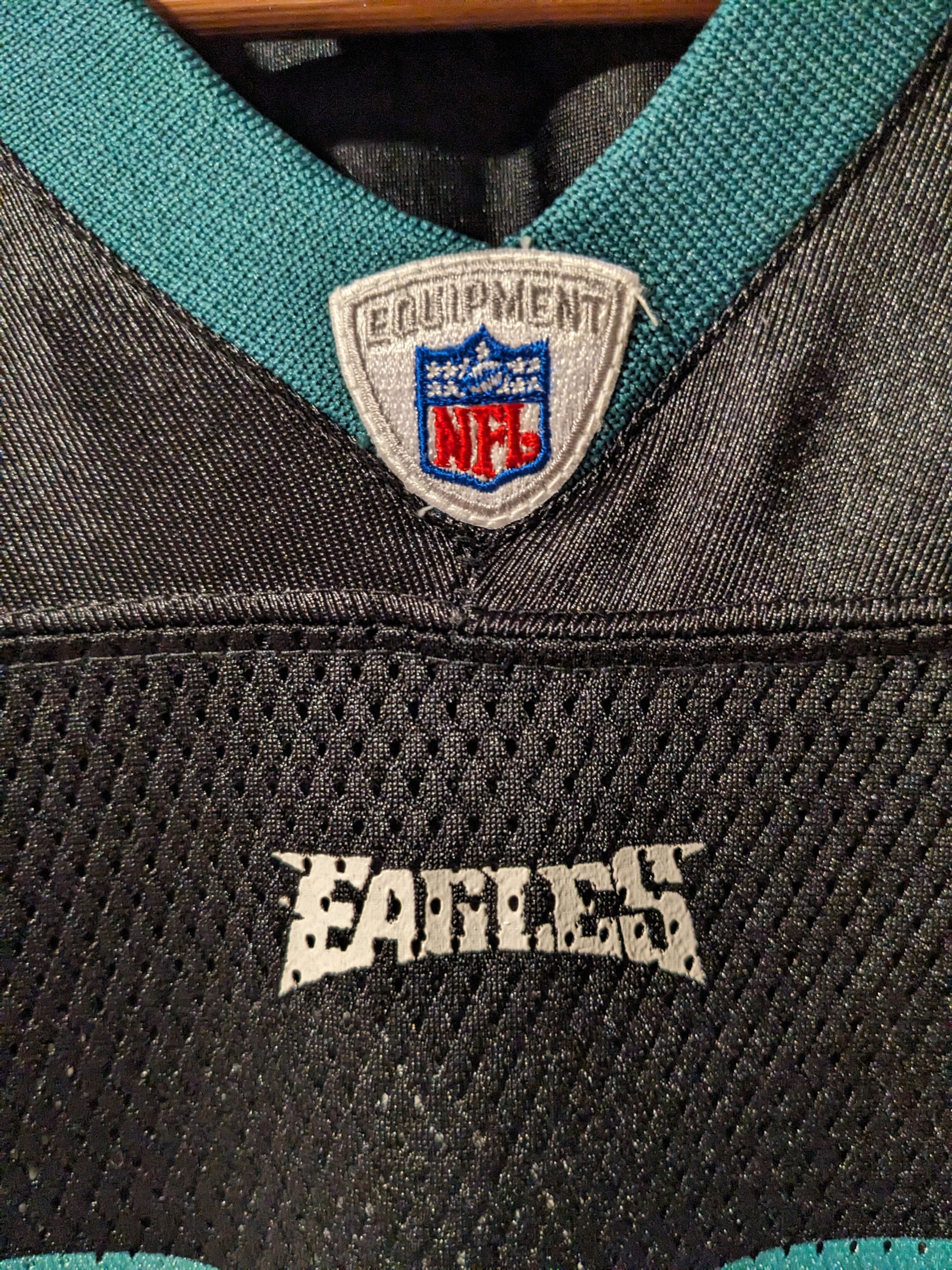 NFL × Vintage Vintage Y2K Philadelphia Eagles Westbrook Kids Large Jersey Size US L / EU 52-54 / 3 - 6 Thumbnail