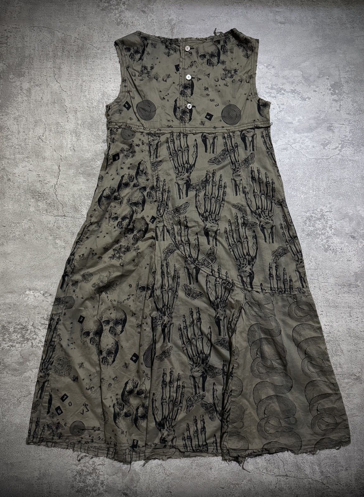 Hysteric Glamour Vintage Hysteric Glamour Snake Skull Sleevess Dres Size M / US 6-8 / IT 42-44 - 1 Thumbnail