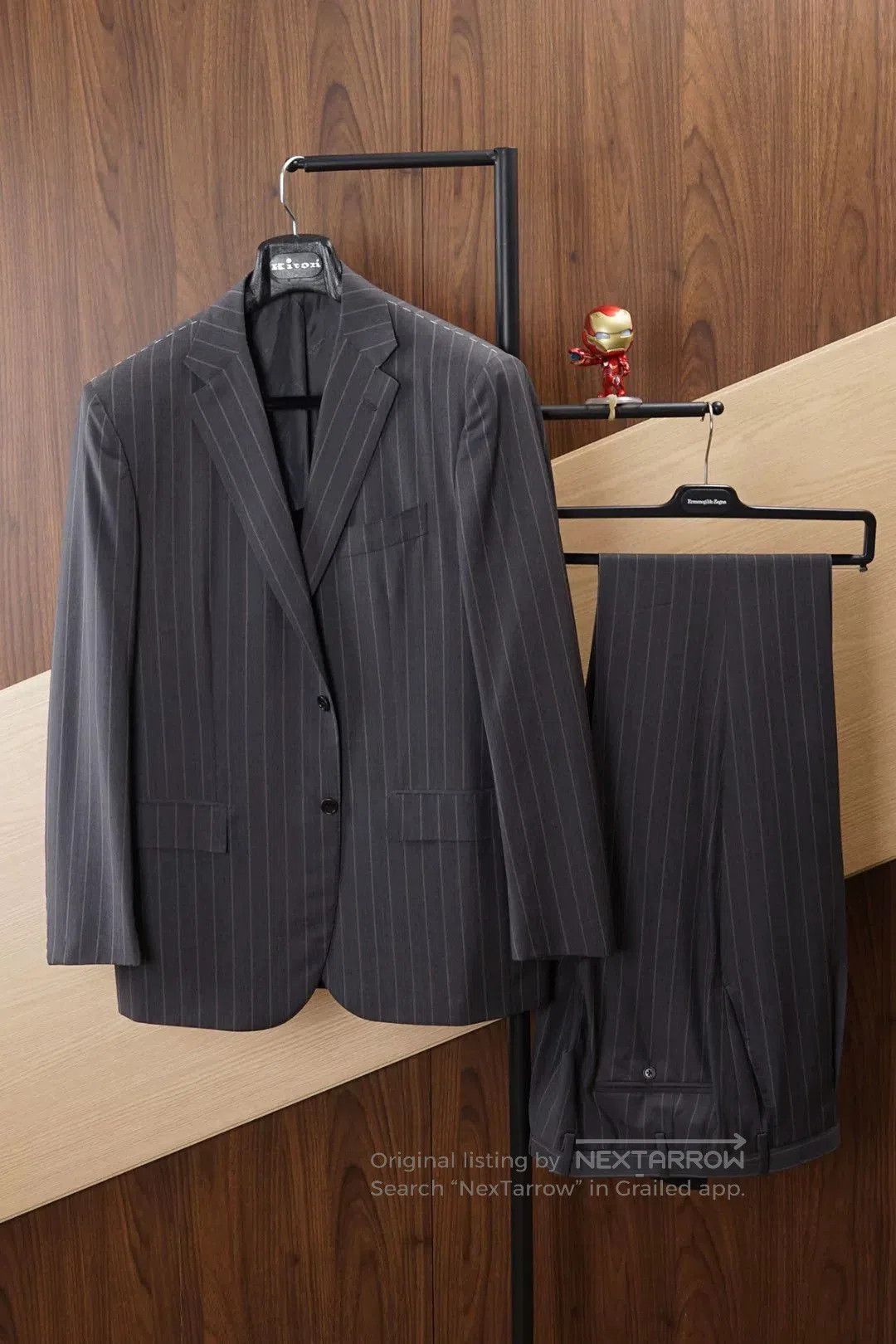 Kiton Kiton Wool Suit Set with Pants. Size US L / EU 52-54 / 3 - 1 Thumbnail