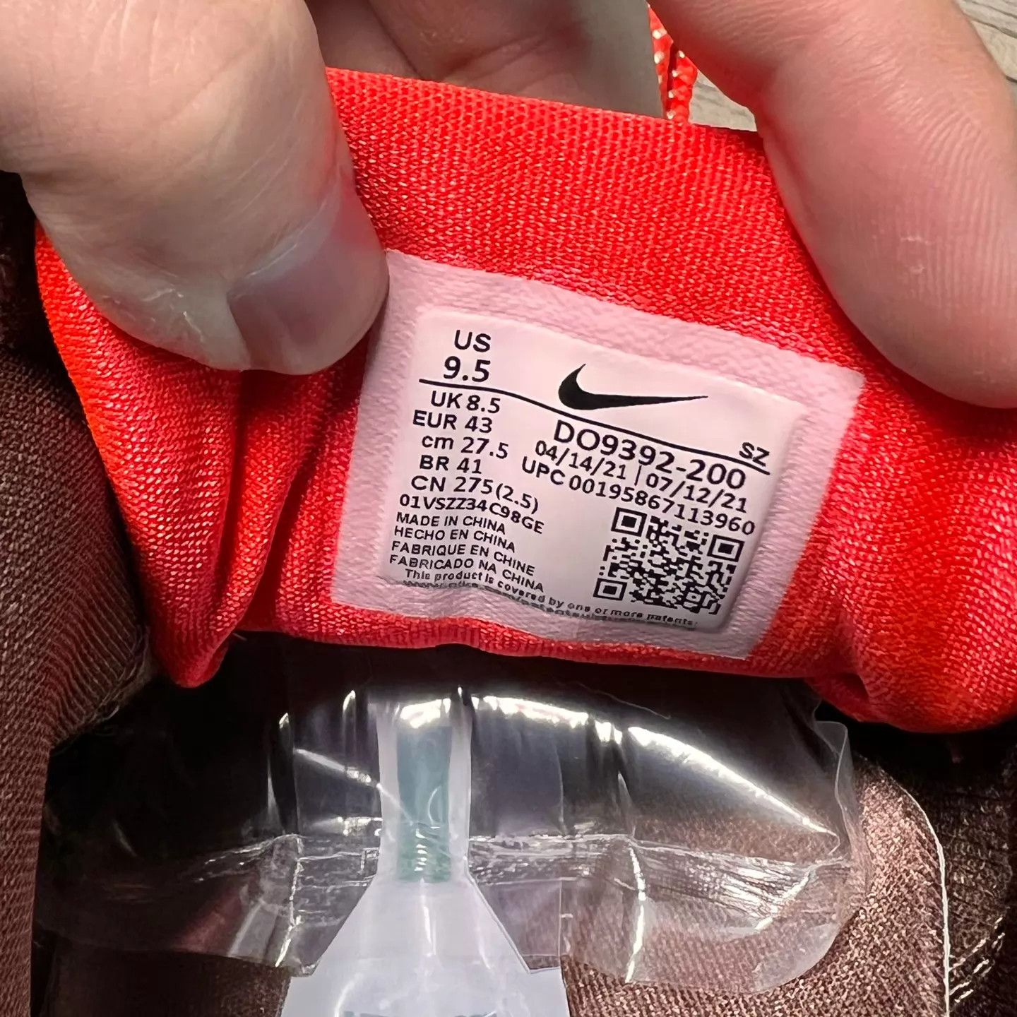 Nike Nike Air Max 1 x Travis Scott Reverse Swoosh Mocha 43 99 new Size US 9.5 / EU 42-43 - 8 Thumbnail