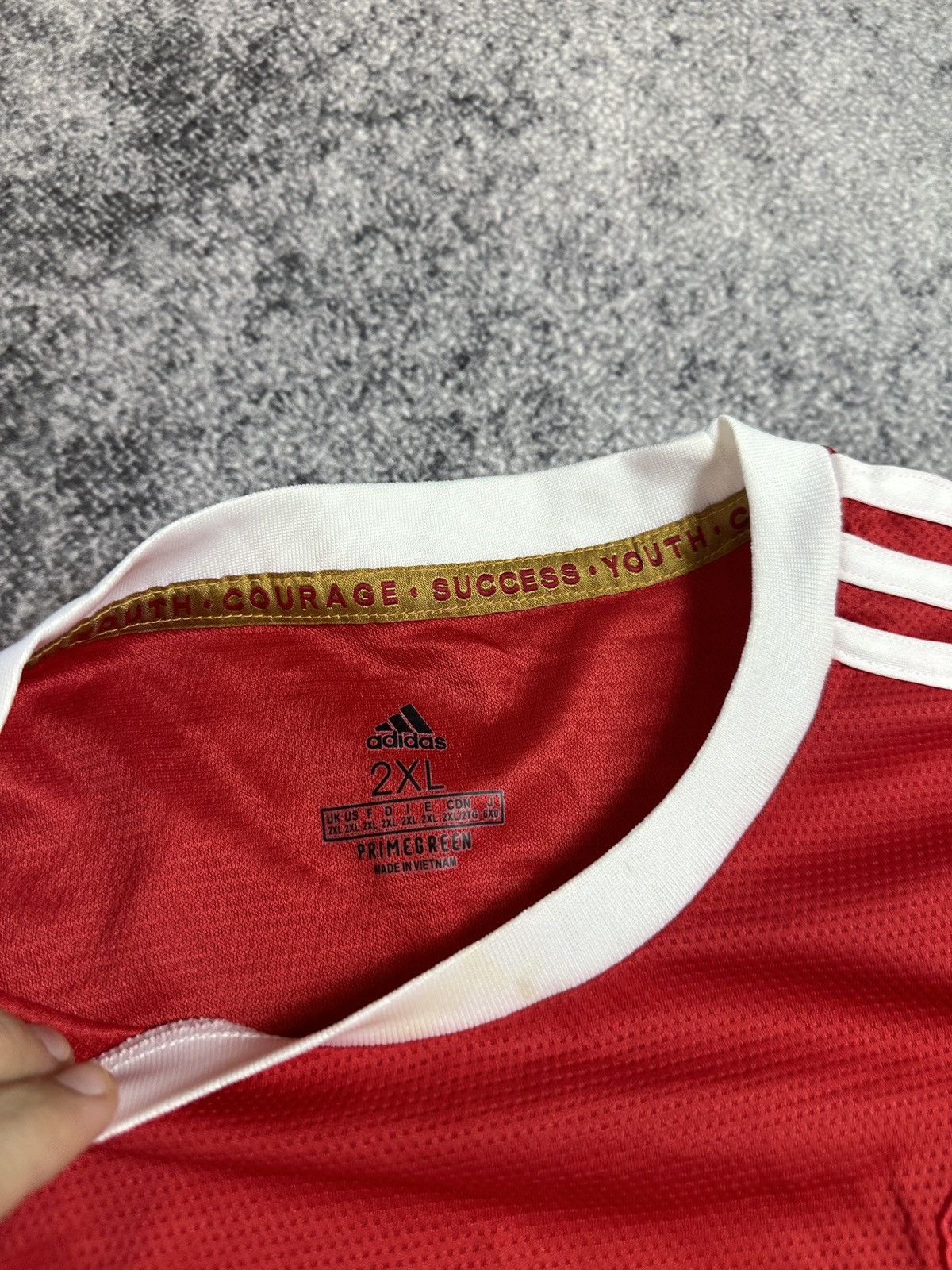 Adidas Adidas Manchester United Soccer Jersey Streetwear Style 2XL Size US XXL / EU 58 / 5 - 3 Thumbnail