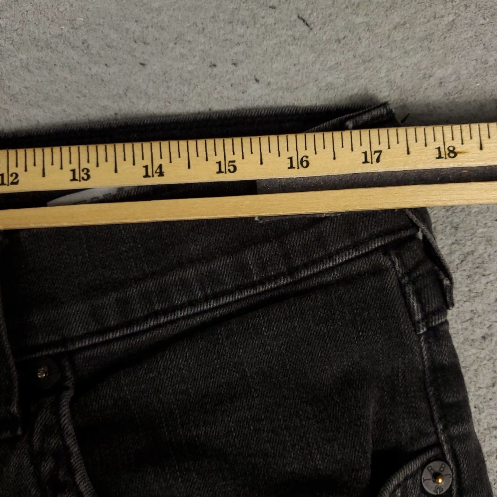 True Religion True Religion Bermuda Shorts Mens 36 Black Relaxed Denim Size US 36 / EU 52 - 4 Thumbnail